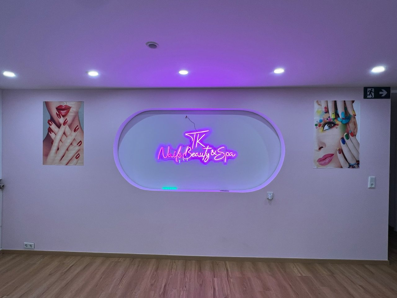 Our neon logo
