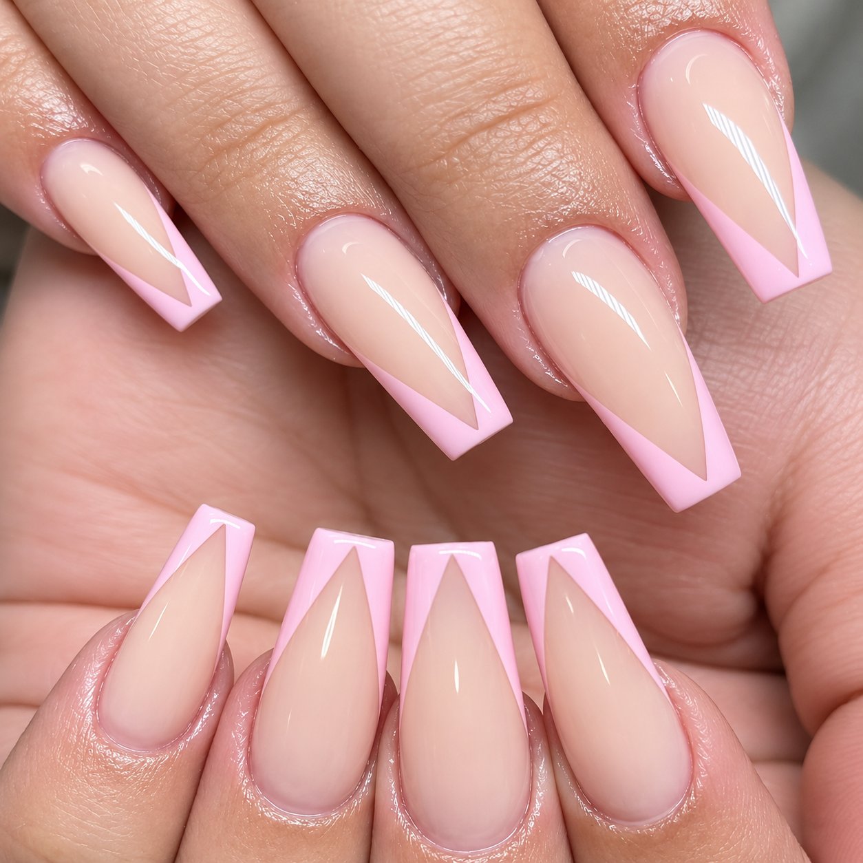 Soft pink French – ballerina